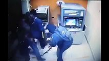ATM Robbery at bank In 59 sec CCTV Footage