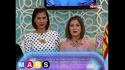 Mars Mashadow: Aktres, napagalitan dahil sa pagbati n'ya sa isang politician!