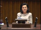 Poseł Anna Paluch - Wystąpienie z dnia 27 kwietnia 2016 roku.