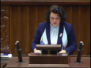 Poseł Barbara Dziuk - Wystąpienie z dnia 27 kwietnia 2016 roku.