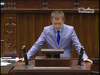 Poseł Łukasz Schreiber - Wystąpienie z dnia 27 kwietnia 2016 roku.