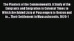 Ebook The Planters of the Commonwealth. A Study of the Emigrants and Emigration in Colonial