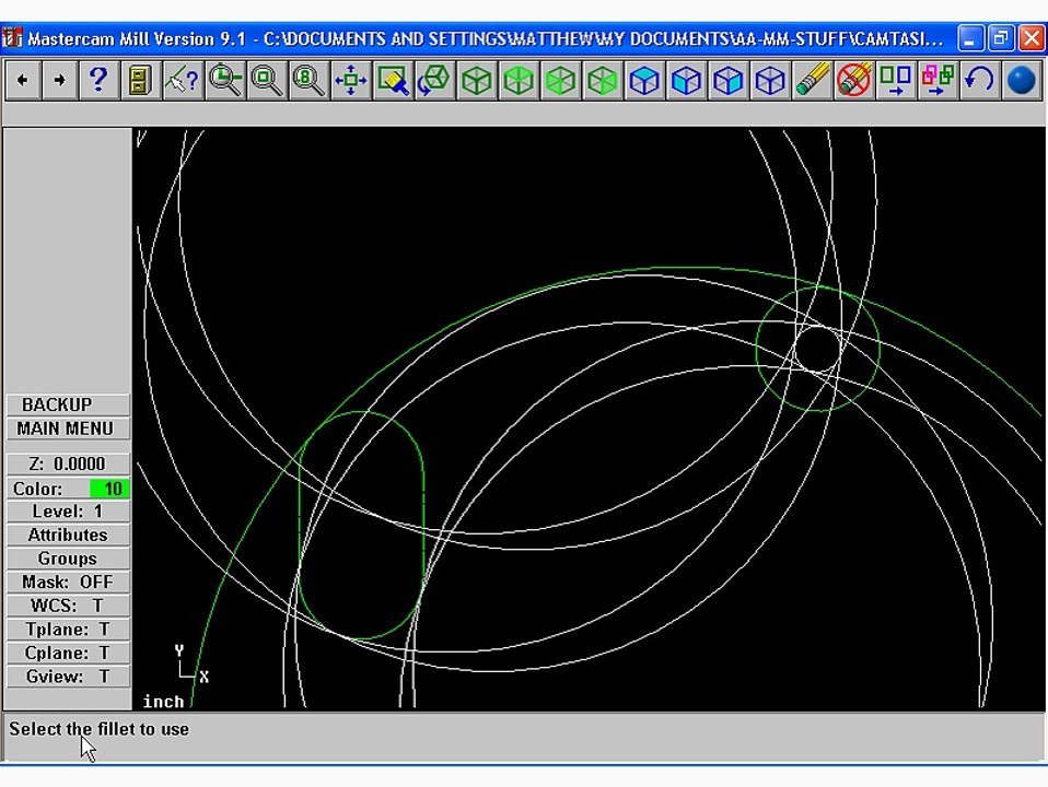 Mastercam X9 2D-3D -Tutorial3-Step_1_To_Step_9