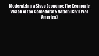 [Read book] Modernizing a Slave Economy: The Economic Vision of the Confederate Nation (Civil