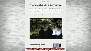 READ book  The Unschooling Unmanual Full Free