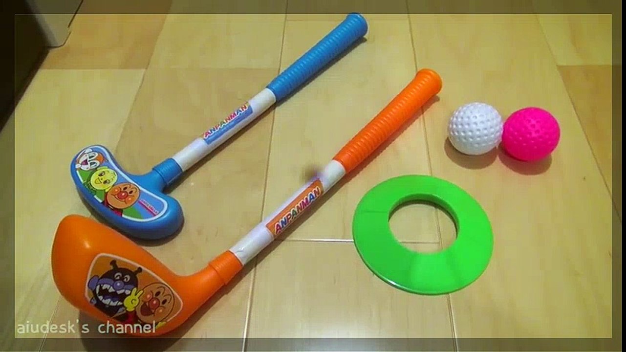Anpanman Golf / El Anpanman Juguete Golfo Conjunto | HD