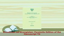 PDF  Erbadistan ud Nirangistan Facsimile Edition of the Manuscript TD  EBook