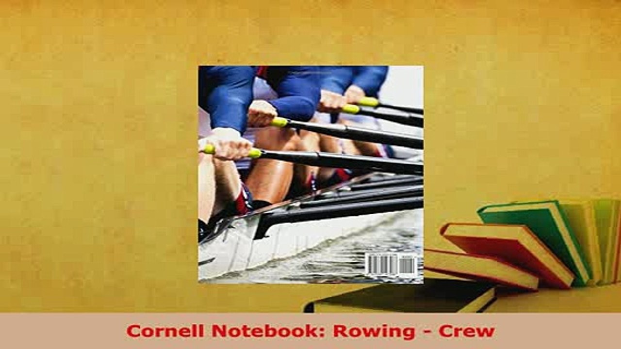 PDF  Cornell Notebook Rowing  Crew Download Full Ebook
