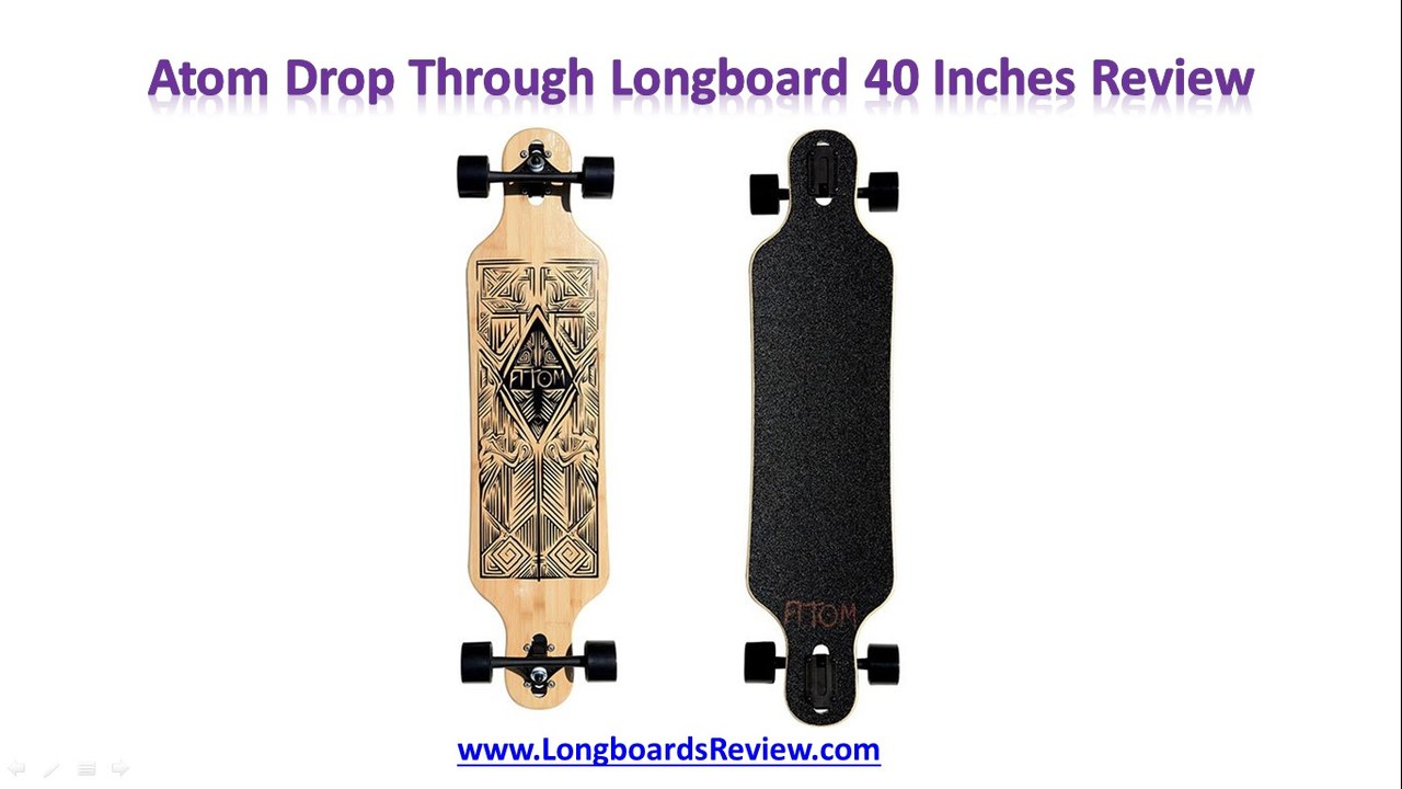 Atom Drop Through Longboard Review | Atom Longb...