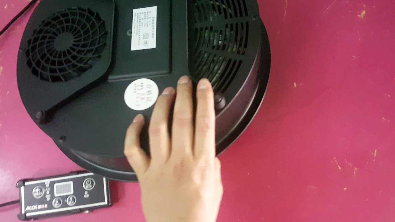 Bếp hồng ngoại tròn âm bàn