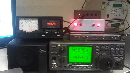 Recording of student-built OUFTI-1 CubeSat