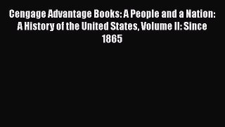 [Read book] Cengage Advantage Books: A People and a Nation: A History of the United States
