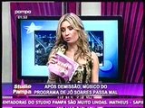 APÓS DEMISSÃO, MÚSICO DO PROGRAMA JÔ SOARES PASSA MAL ! 17/03/2015 STUDIO PAMPA TV PAMPA