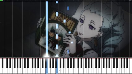 Death Parade Moonlit Night (Ep 5 BGM) Piano Cover TUTORIAL