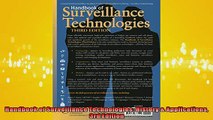 READ THE NEW BOOK   Handbook of Surveillance Technologies History  Applications 3rd Edition  FREE BOOOK ONLINE