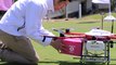 Livraison de casse croûte aux Golfeurs en Drone... oufs ils sont sauvés lol
