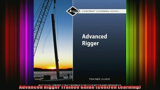 FAVORIT BOOK   Advanced Rigger Trainee Guide Contren Learning  FREE BOOOK ONLINE