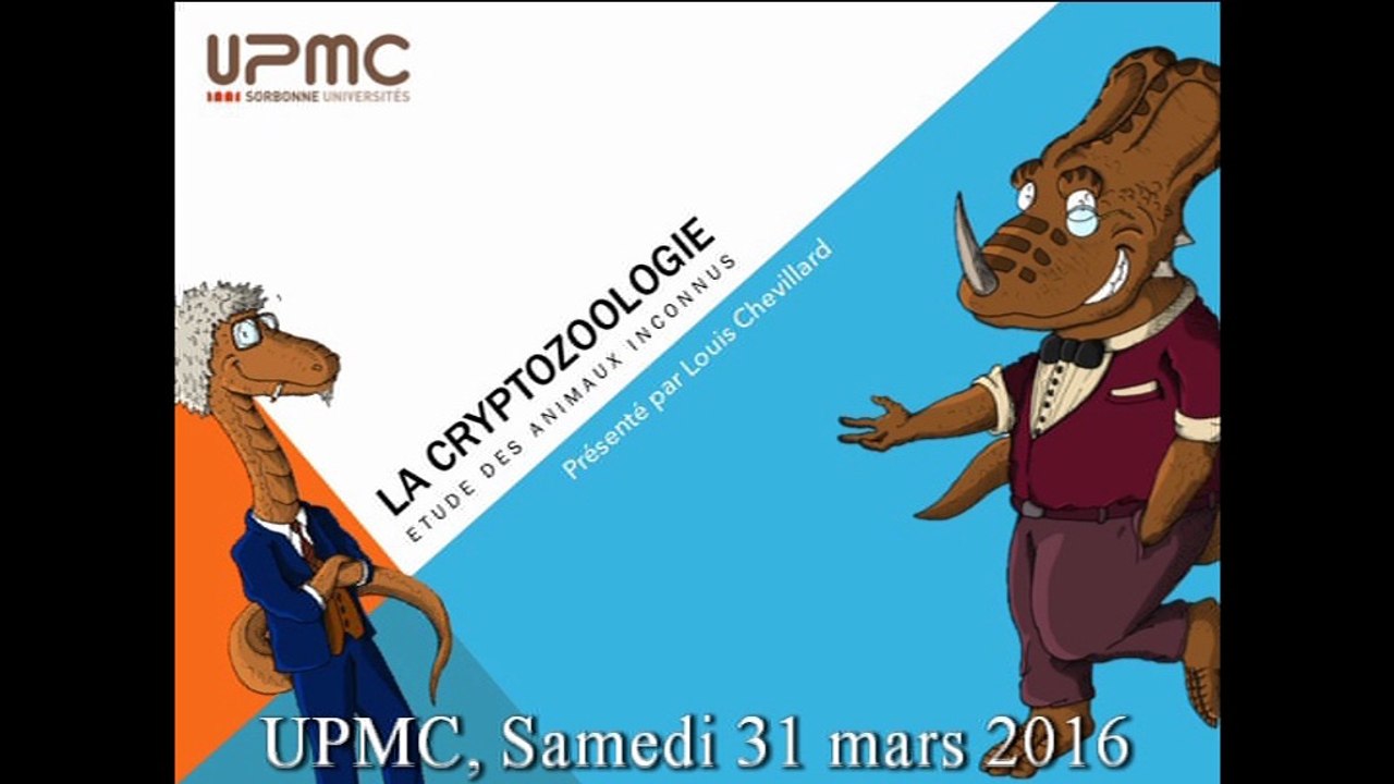 Conférence de Louis Chevillard à l'UPMC (1sur4)