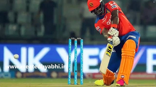 Dwayne Smith 53runs off 30balls Innings - DD vs GL - Highlight - Match 23 - IPL 2016