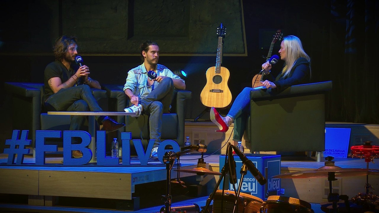 France Bleu Live avec Fréro Delavega -L'interview d'Elodie Suigo