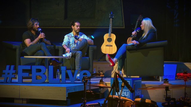 France Bleu Live avec Fréro Delavega -L'interview d'Elodie Suigo