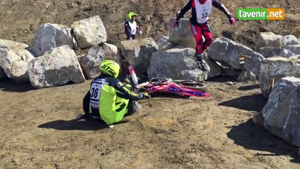 Chaumont-Gistoux - championnat de Belgique de Moto trial
