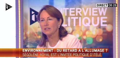 Fiscalité écologique : Ségolène Royal «ne veut pas d'écologie punitive»