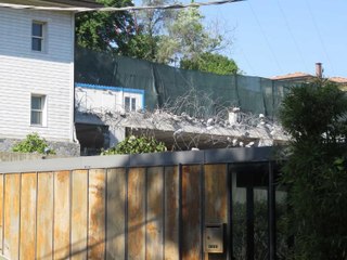 Rıza Sarraf'ın villasındaki yıkım tamamlandı