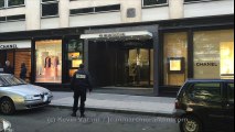 EXCLU - Regardez les premières images du casse spectaculaire dans la boutique Chanel de l’avenue Montaigne à Paris