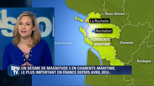 Charente-Maritime: pourquoi ce séisme de magnitude 5?