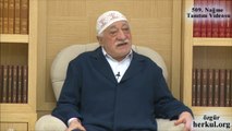 Fethullah Gülen 'Rabia' işareti yaptı