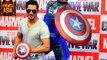 Varun Dhawan Unveils Captain America Figurines Flown | Events Asia