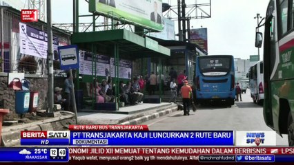 Descargar video: TransJakarta Berencana Tambah Rute Menuju Serpong dan Bogor