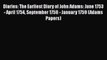 [Read book] Diaries: The Earliest Diary of John Adams: June 1753 - April 1754 September 1758