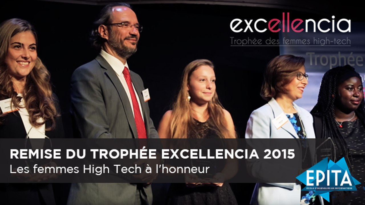 Remise du Trophée Excellencia -  Édition 2015