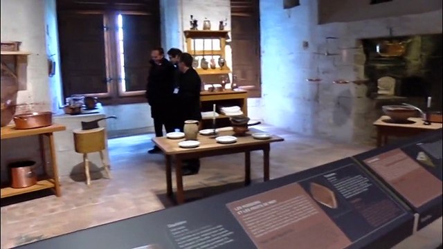 Chambord: les cuisines du XVIII° reconstituées