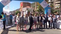 Cumhurbaşkanlığı Bisiklet Turu'nun Alanya-Kemer Etabı Başladı