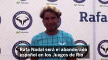 Nadal agradece ser abanderado de los JJOO