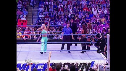 SmackDown - Torrie Wilson & Sable vs. Dawn Marie & Nidia 05.01.2003