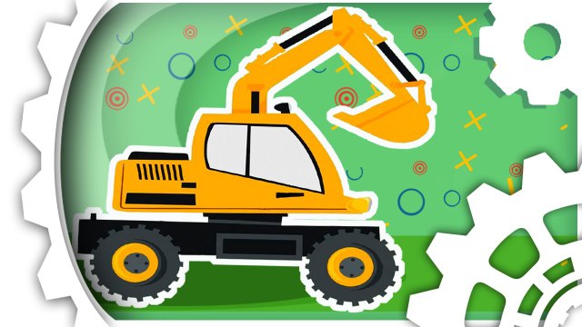 Мультики про Машинки. Экскаватор и Грузовик на Детской Площадке. Строительная Техника для детей