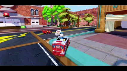 Disney Cars Pixar Donald Duck Nursery Rhymes & Lightning McQueen (Songs for Children with Action)