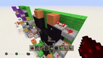 Minecraft Tutorial 4X4 Piston Creeper Tür (German/Deutsch)
