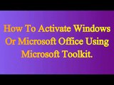 Activate MS Office 2016 Pro Plus Without Key.