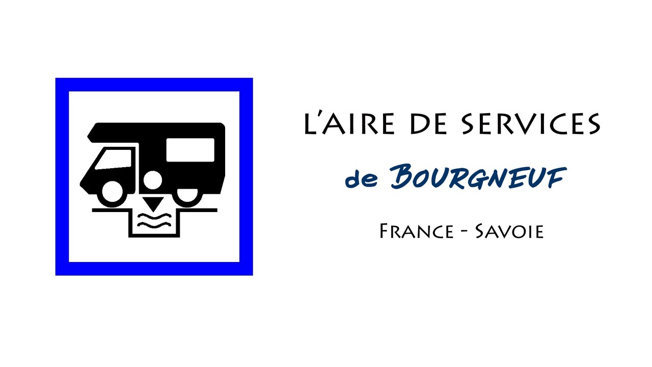 Aire de services pour camping-cars de Bourgneuf en Savoie (France)