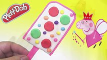 PLAY DOH COLORFUL ICE CREAM!!- Make Play Dough Ice-Cream Popsicle Peppa Pig Español Toys
