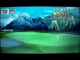 みんなのGOLFポータブル2 イーグル 83 (1打目パワー回復，2打目バンカー直打ダイレクト旗包み)