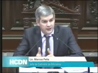 Marcos Peña acto fallido “Tenemos que avanzar en un sistema de tarifas para proteger a los que MÁS tienen”.