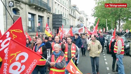 Quimper. Plus d'un millier de manifestants contre la loi Travail