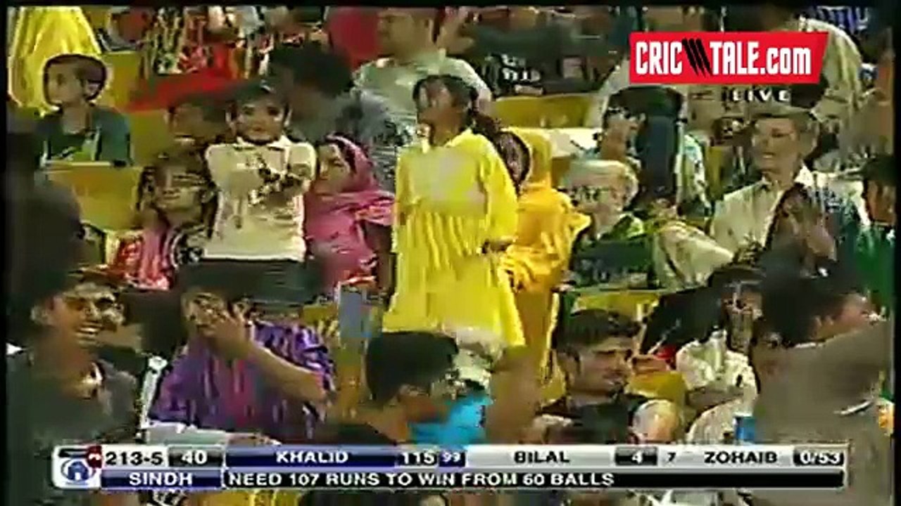 Yasir Shah vs Khalid Latif Face to Face - Pakistan Cup 2016- Match 8 Sindh vs KPK - live