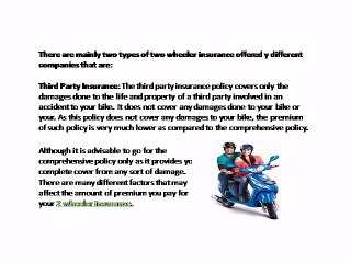 Keep Your Bike Safe with Best Two Wheeler Insurance Policy